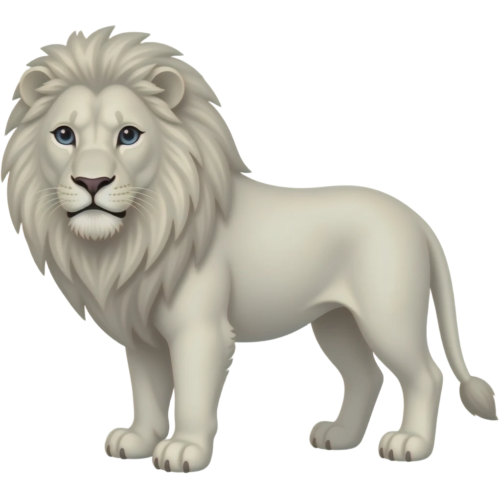 یه ایموجی عن سفید بساز emoji