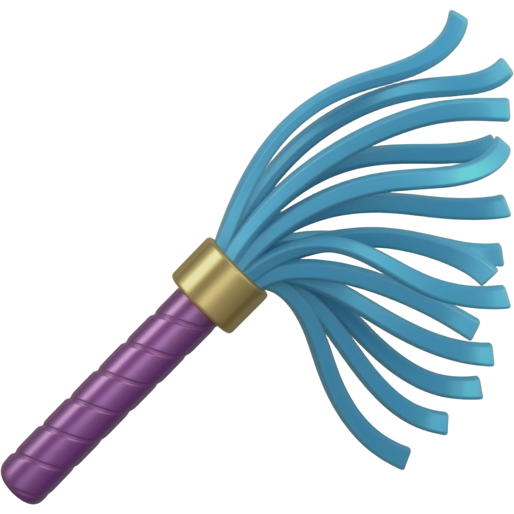 Flogger in Purple/Blue no background emoji