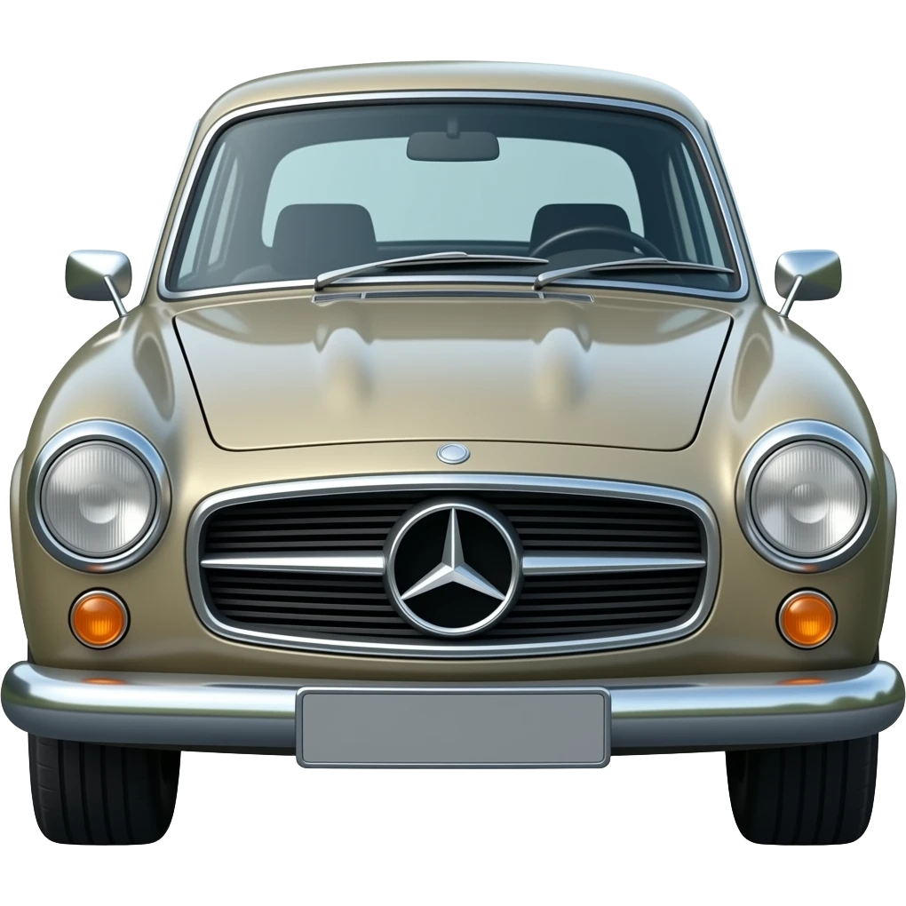 vintage mercedes cars emoji