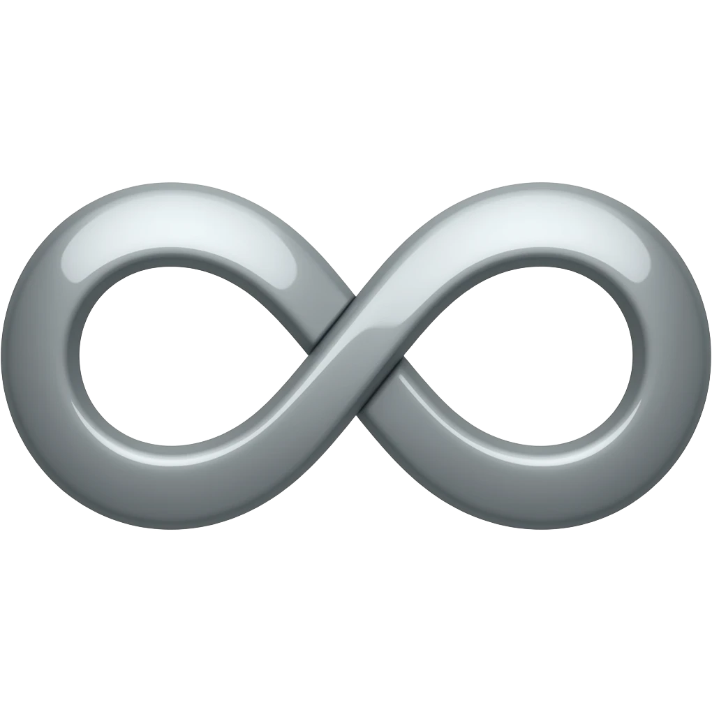 infinity emoji