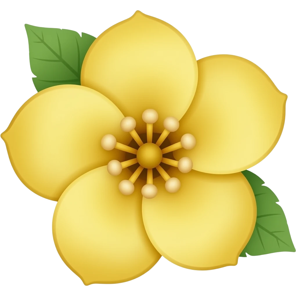 нарисуй цветок quince emoji