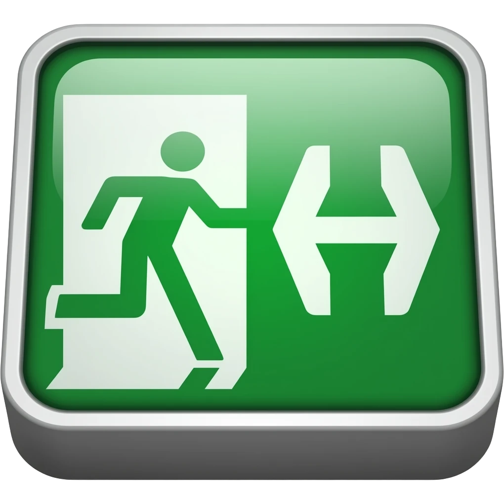 exit emoji