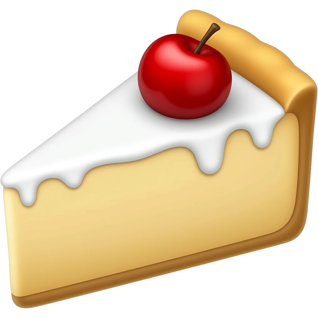 Cheesecake emoji