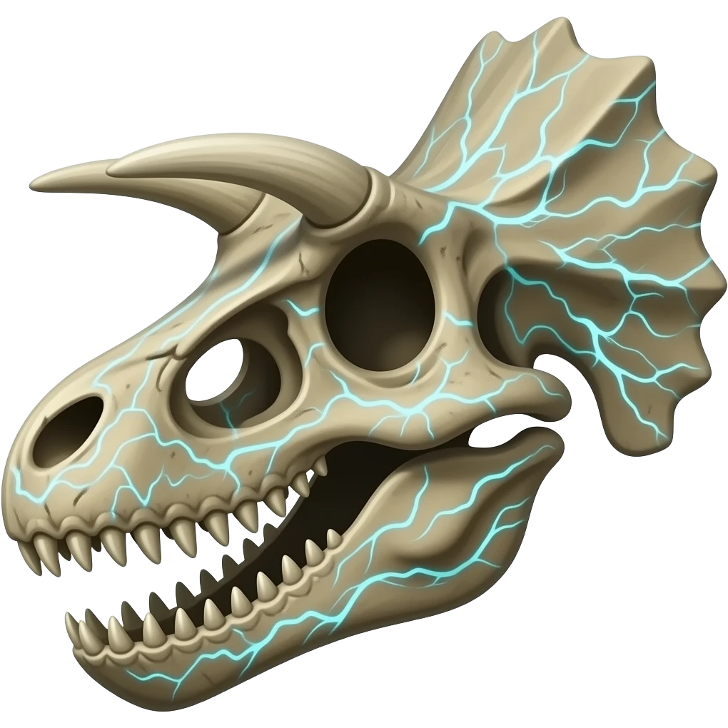 Mythosaur skull emoji