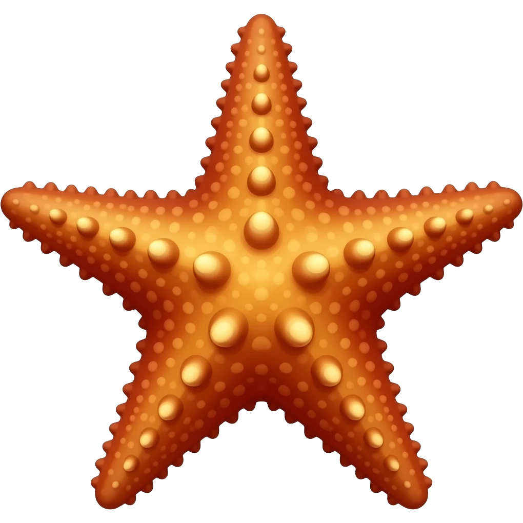 ستاره دریایی قرمز emoji