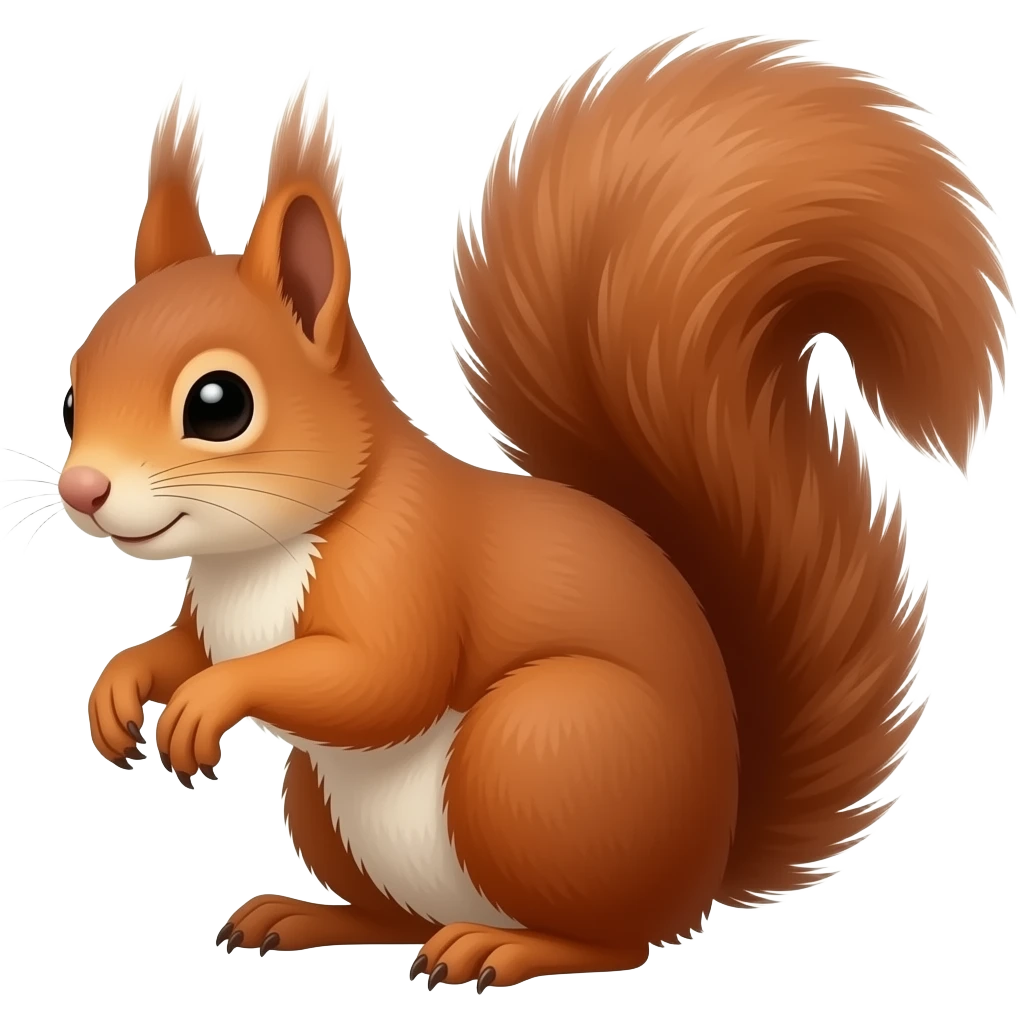 Red squirell emoji
