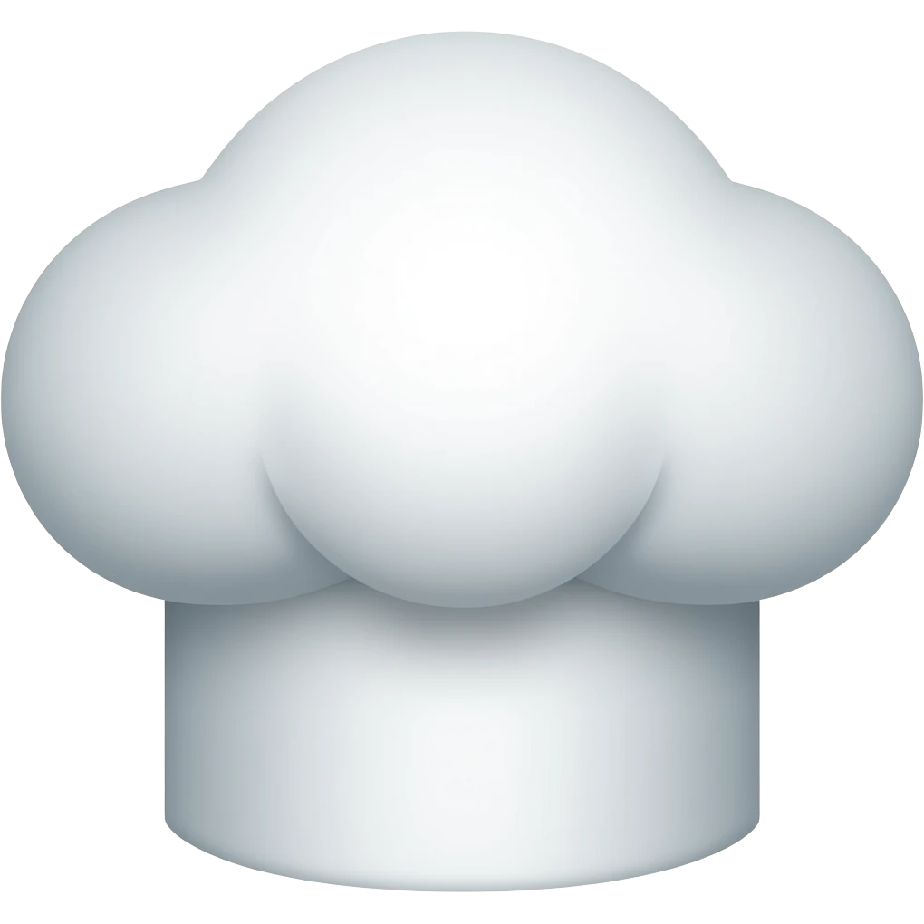 Cooking hat emoji