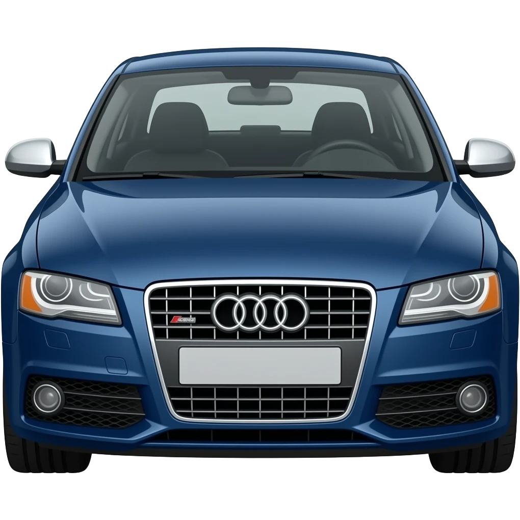 dark blue audi b8 emoji