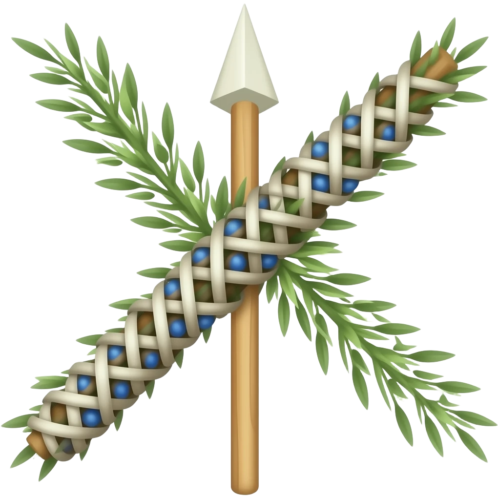 traditional swedish midsummer-pole emoji