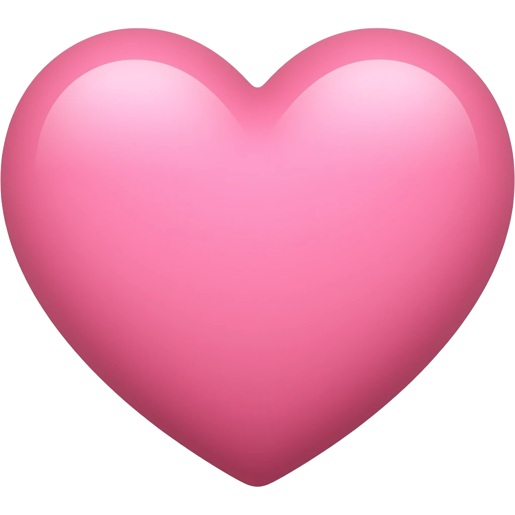 Pink ❤️ emoji
