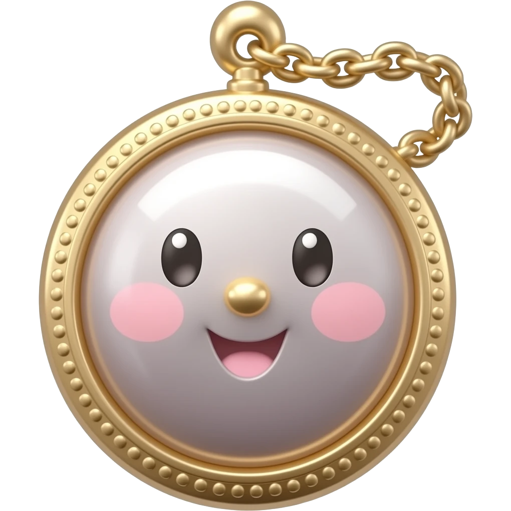 kawaii locket emoji