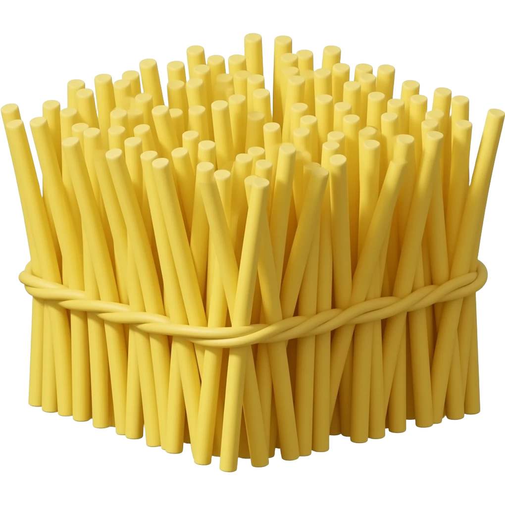straw emoji
