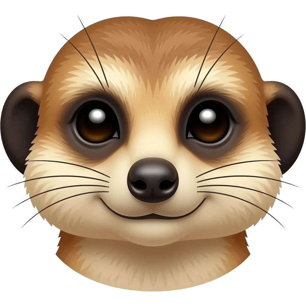Meerkat head emoji