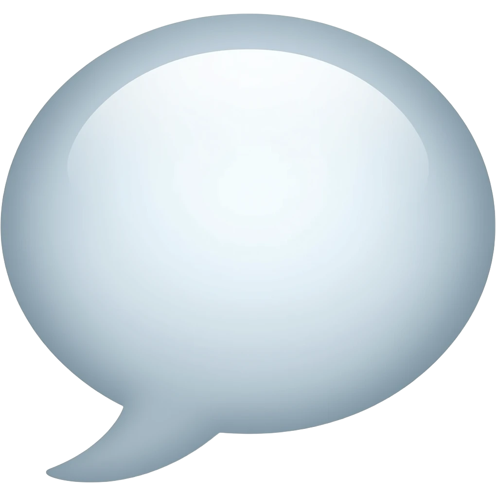 Chat bubble emoji