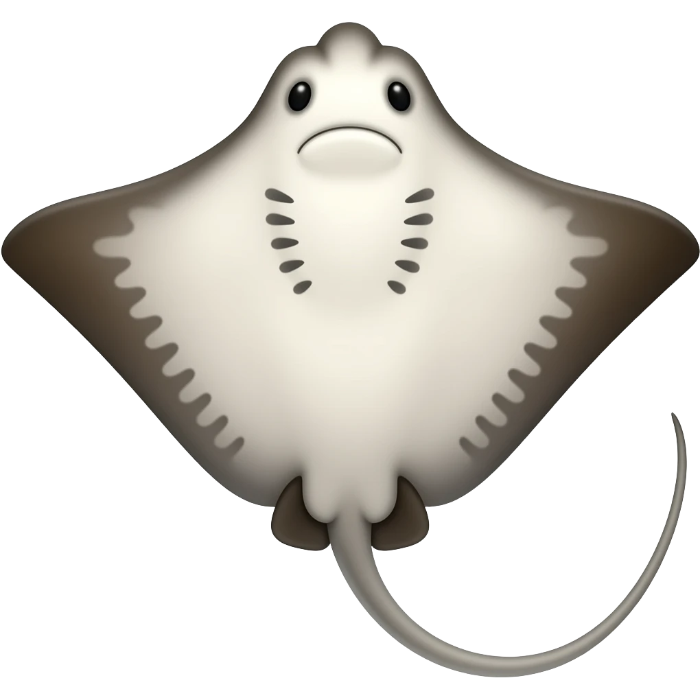 I wanted a ventral of  an stingray emoji