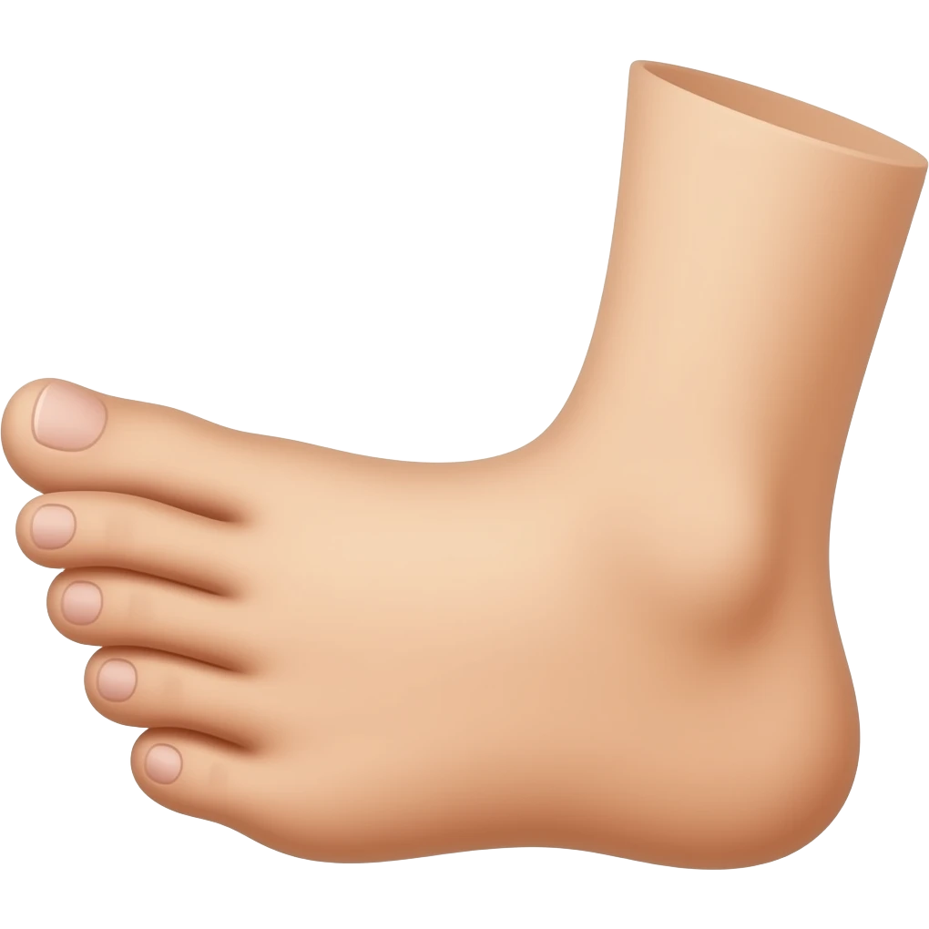 dead foot emoji