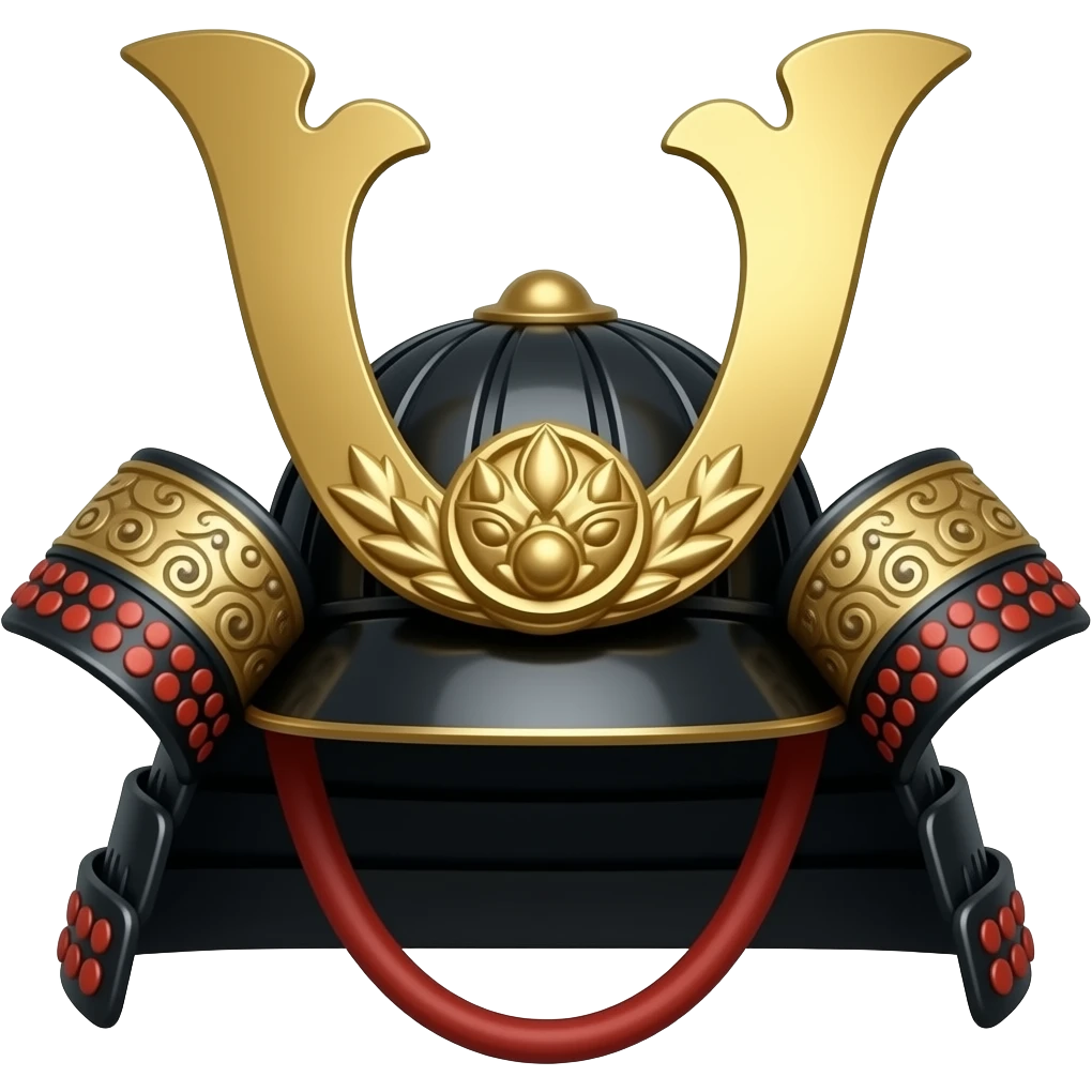 samurai hat emoji
