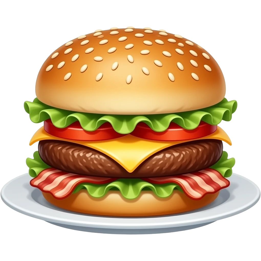 Hamburger emoji