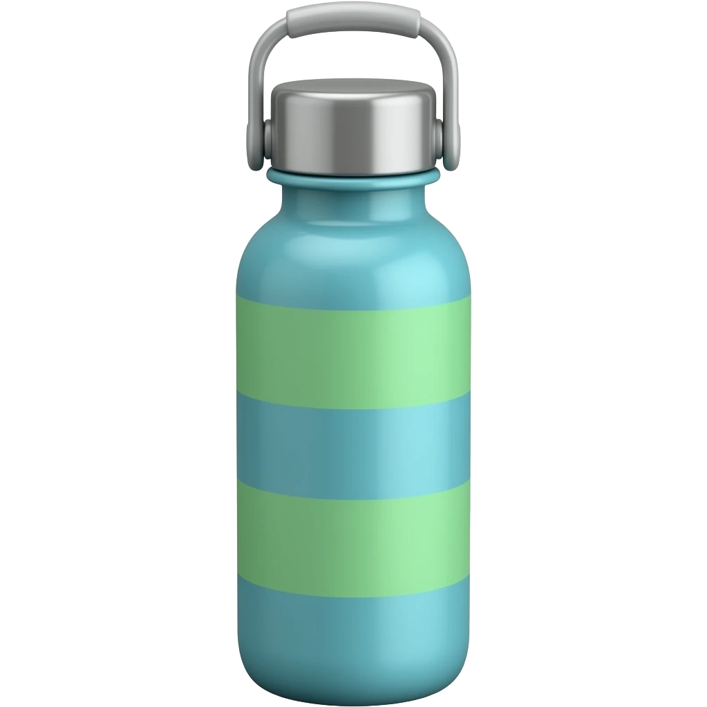 nalgene with handle, cute light green + blue, no sip lid, flat lid, less wide no sip lid! emoji