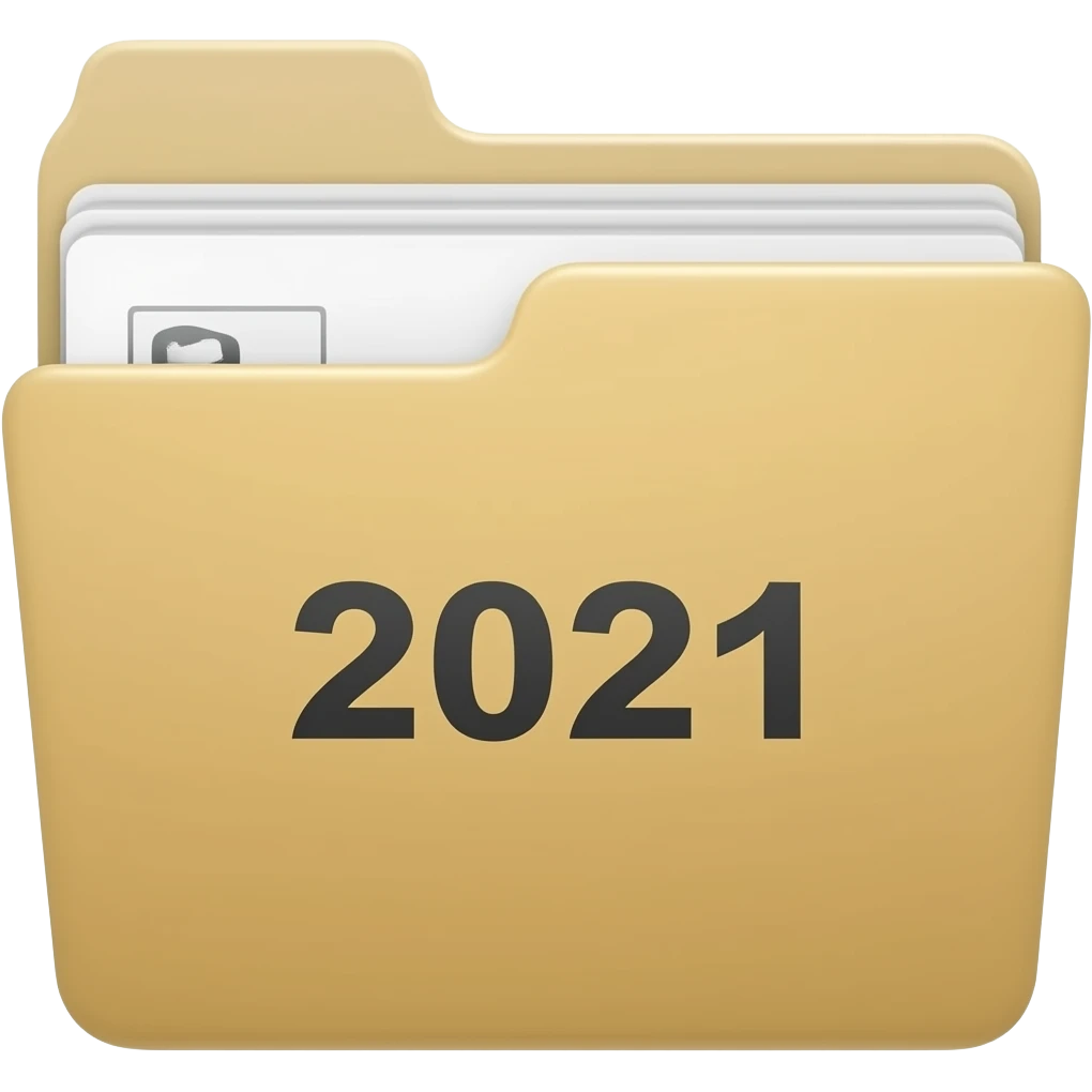 2021 number multipocket folder emoji
