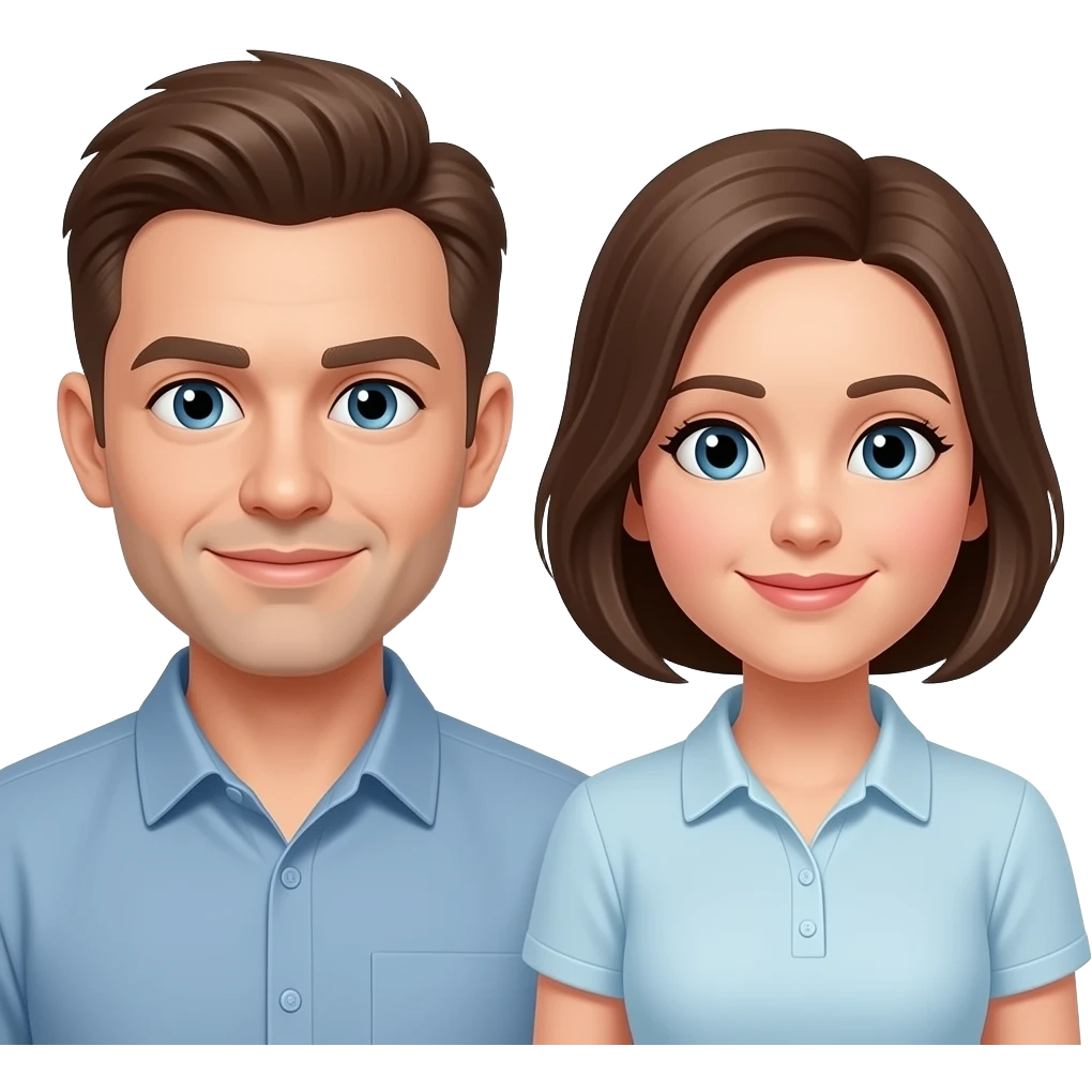 two emoji