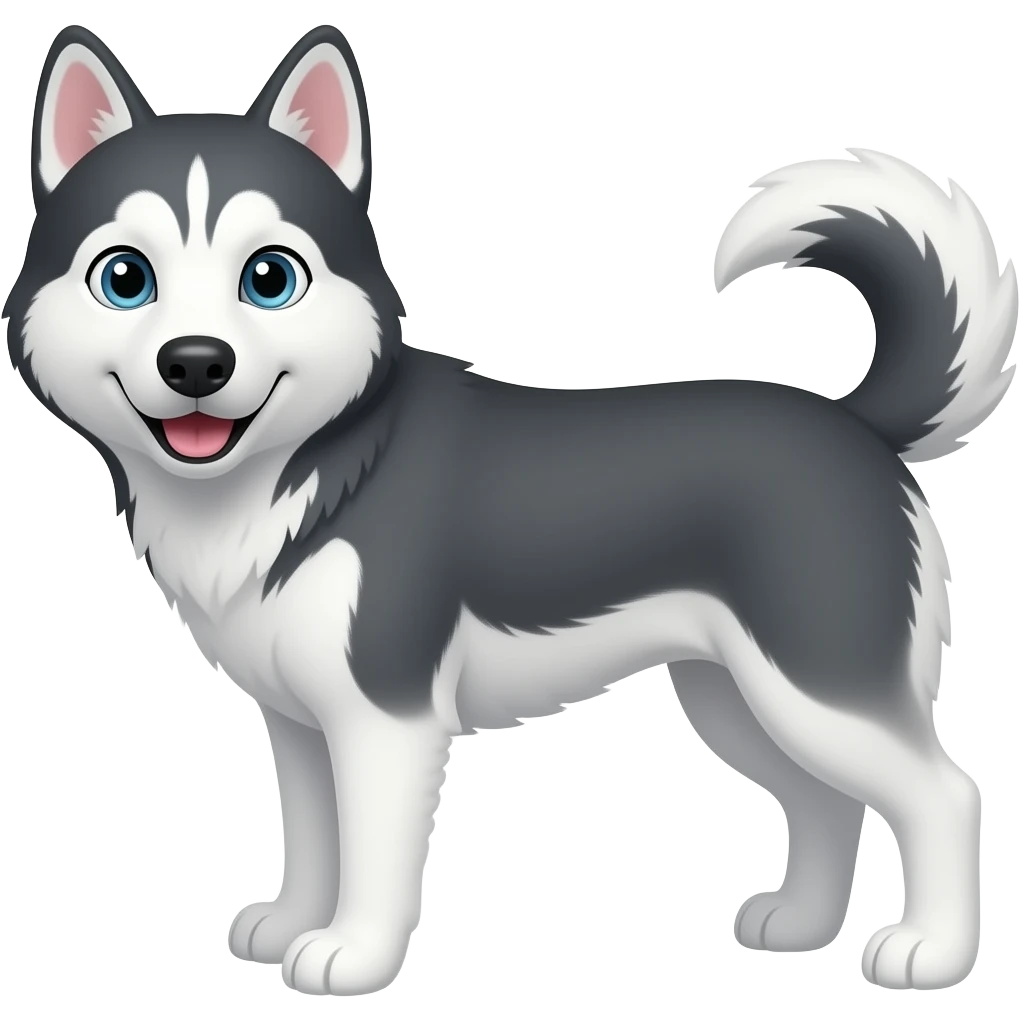 husky emoji