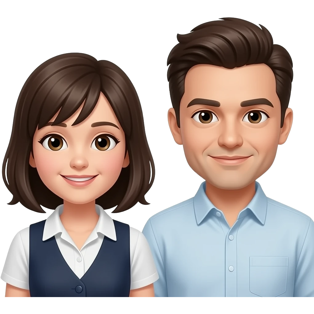 two emoji