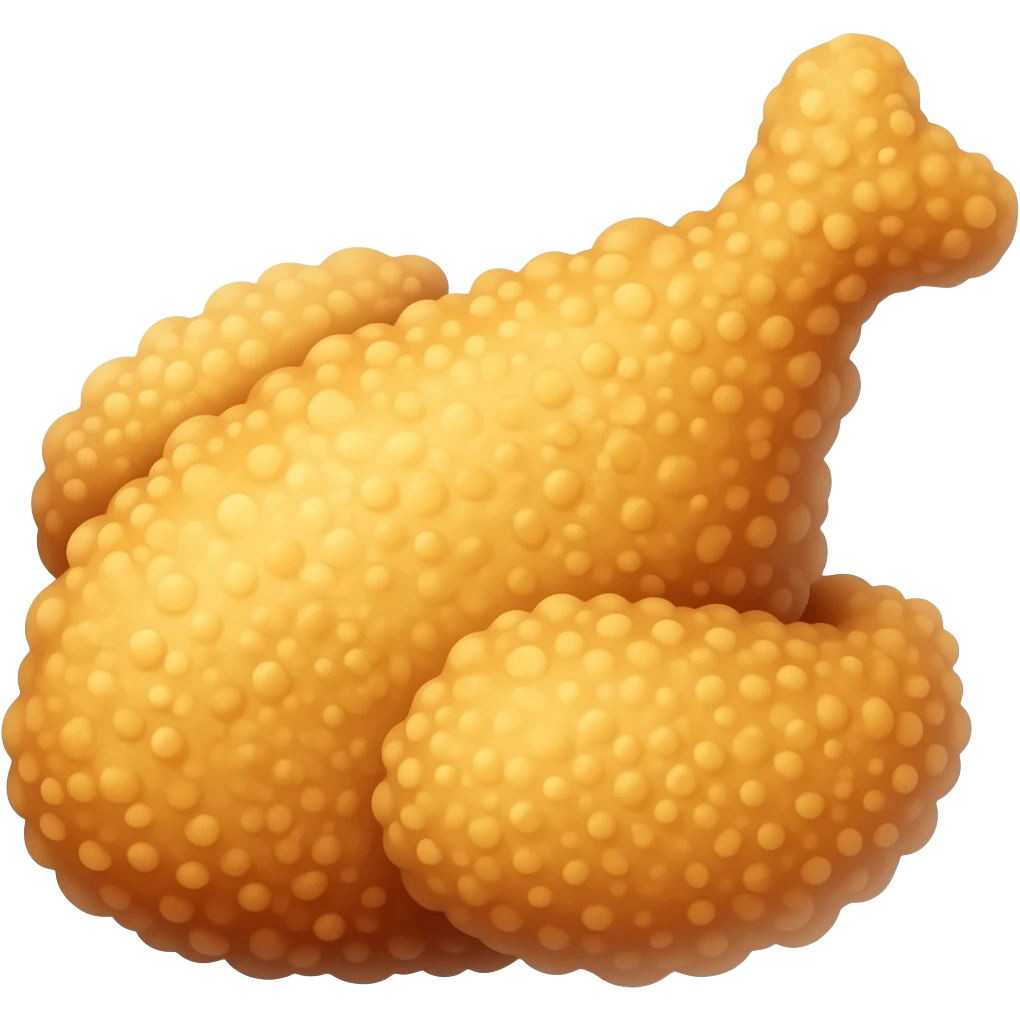 chicken nuggets emoji