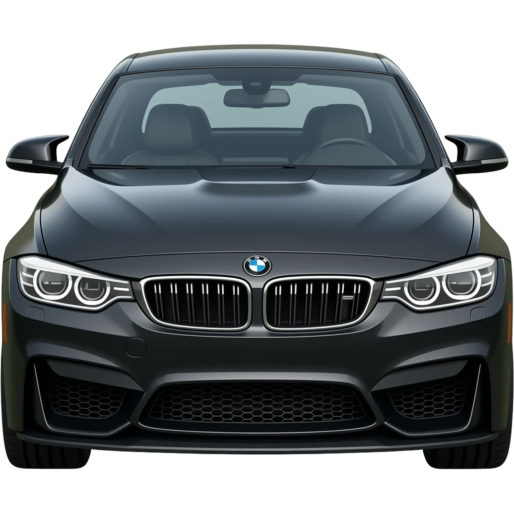 Черная Машина BMW emoji