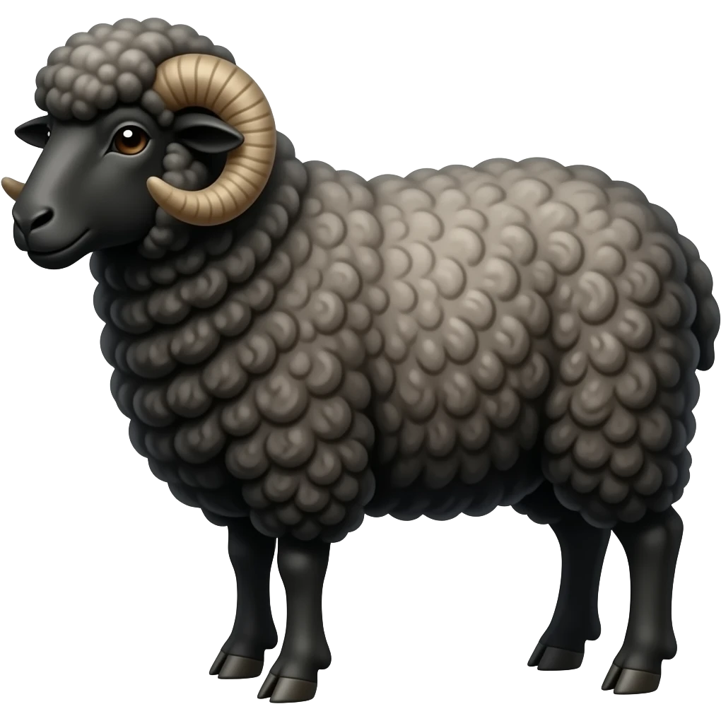 Obeja negra emoji