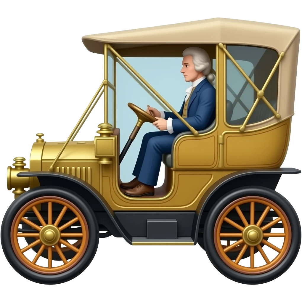 specific car in 1700s emoji