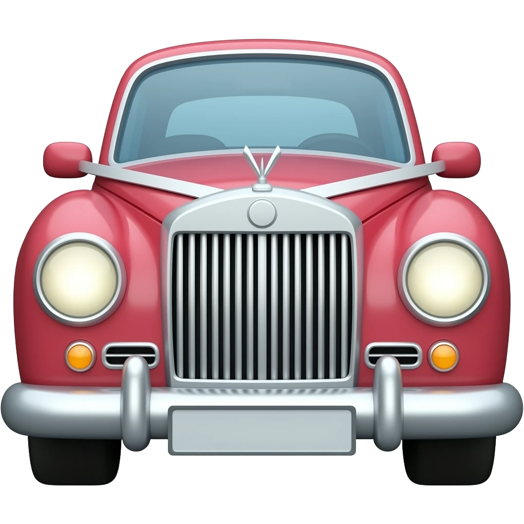 wedding car emoji