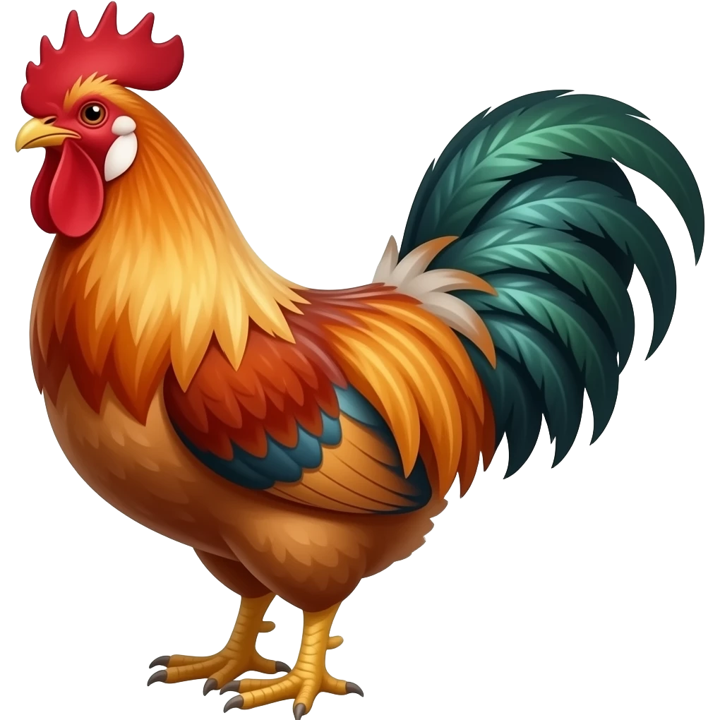 Cock emoji
