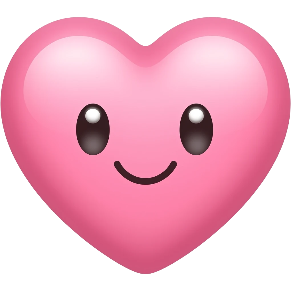 cute pink emoji