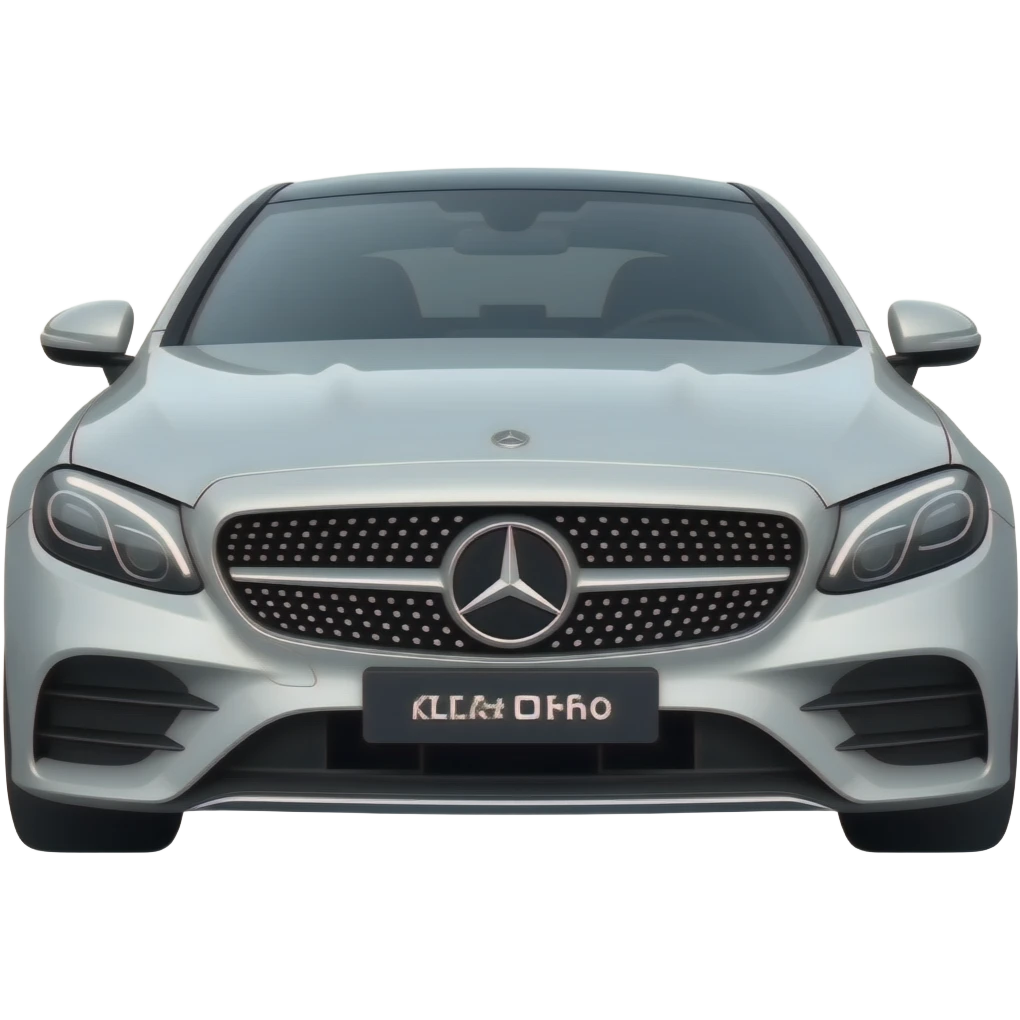 mercedes 500e, hyper realistic highly detailled emoji