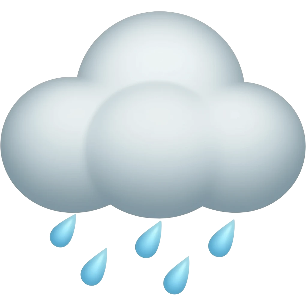 Rain Cloud emoji