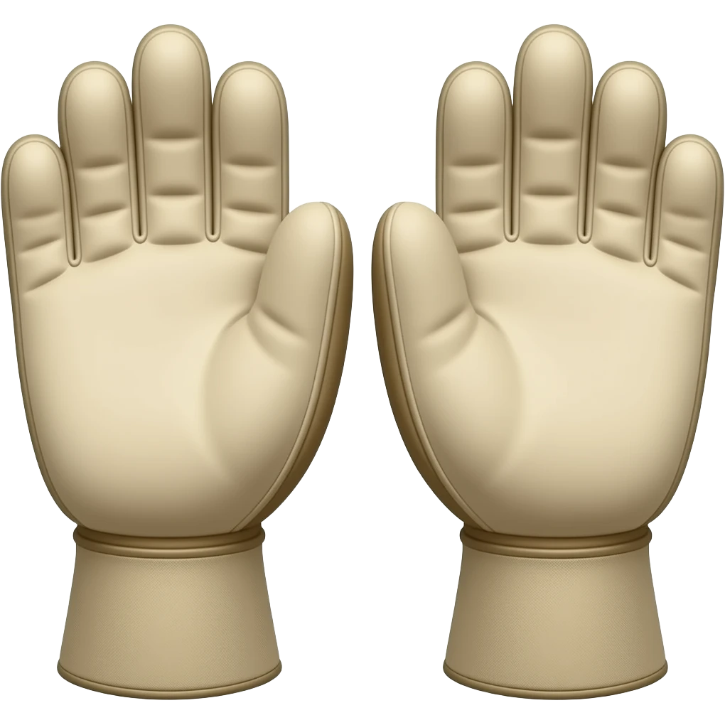 Guantes de arquero emoji