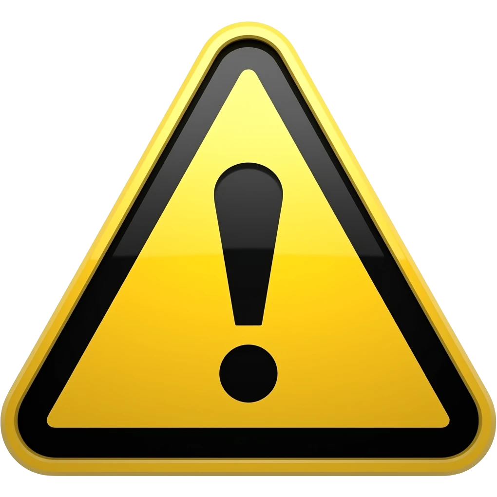 caution emoji