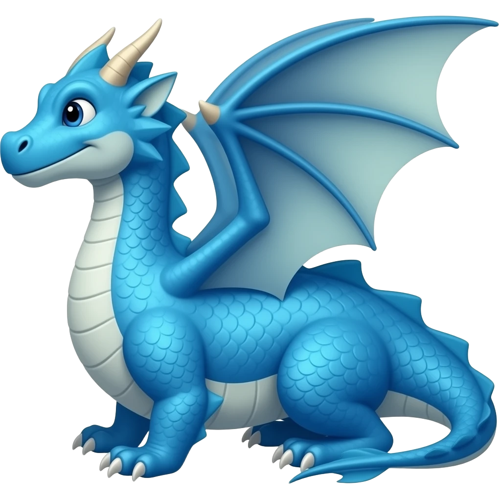 blue dragon emoji