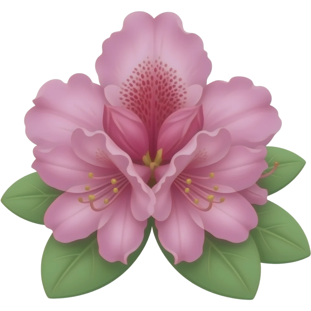 Rhododendron emoji