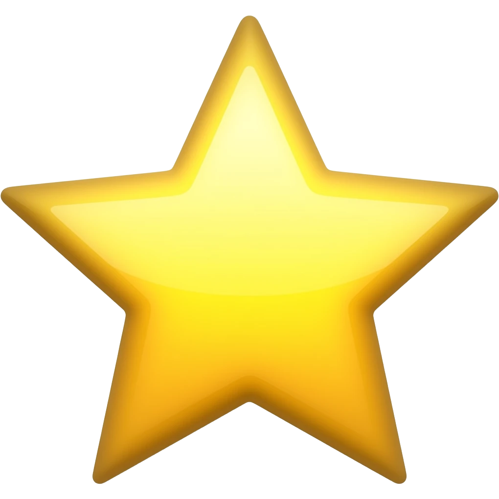 étoile jaune emoji
