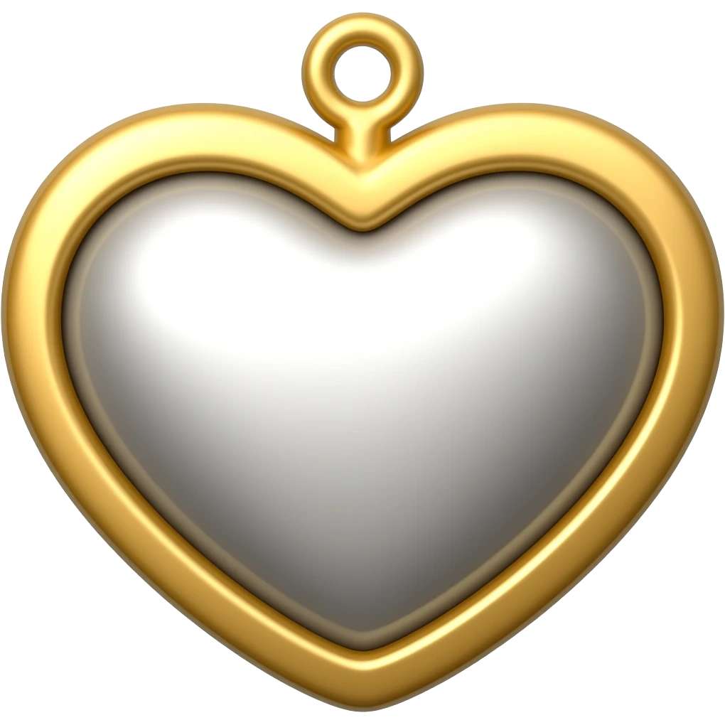 Heart locket emoji
