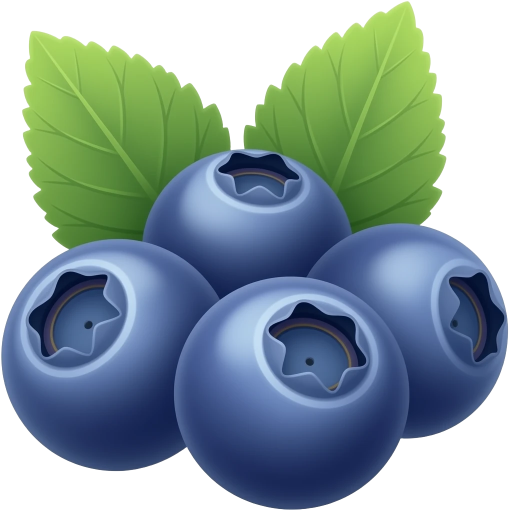 huckleberries emoji
