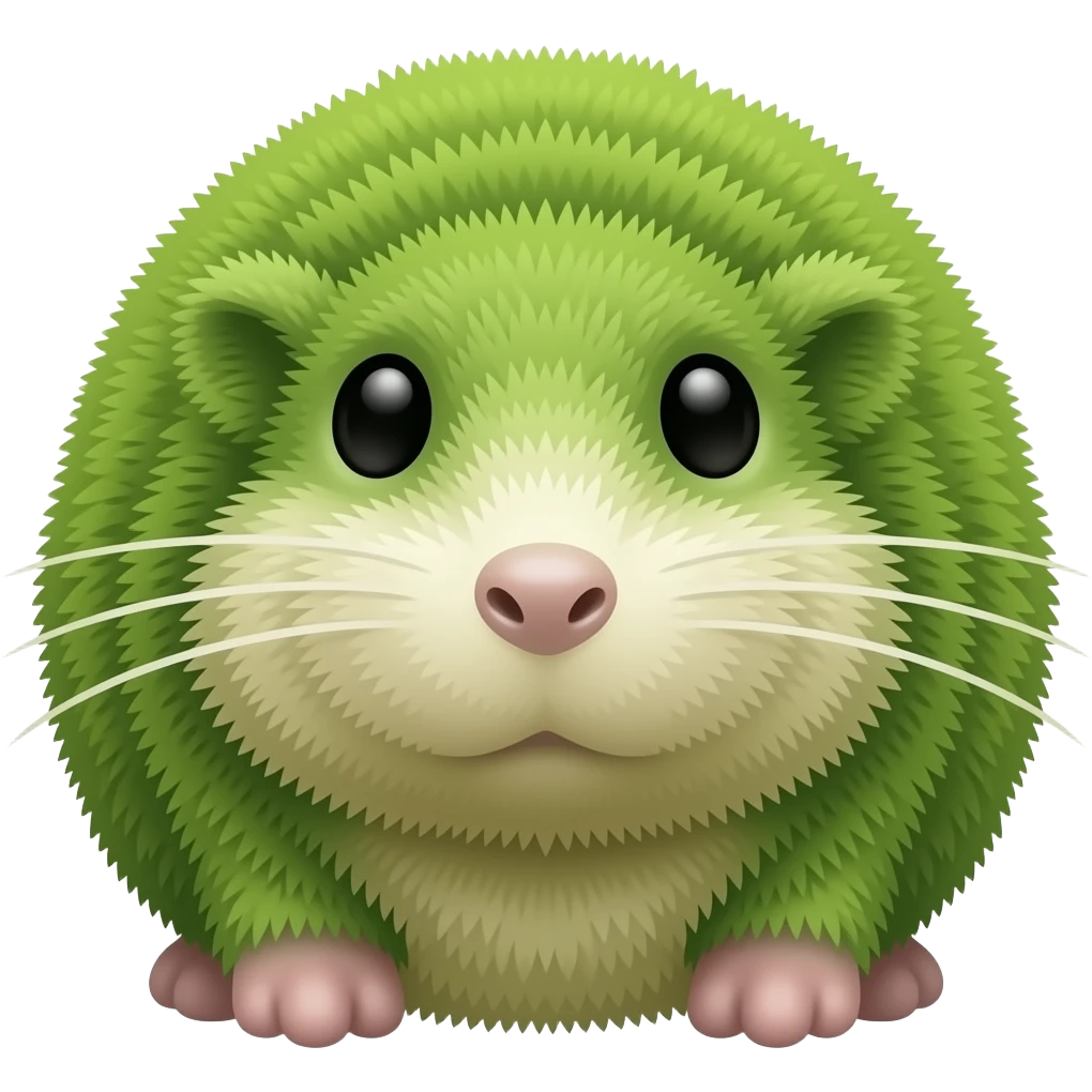 Moss piglet emoji