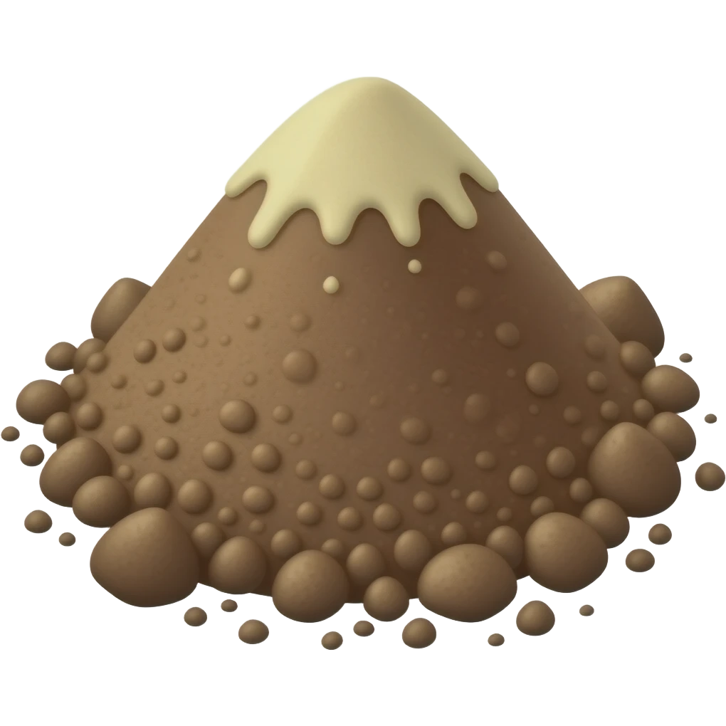 dirt emoji