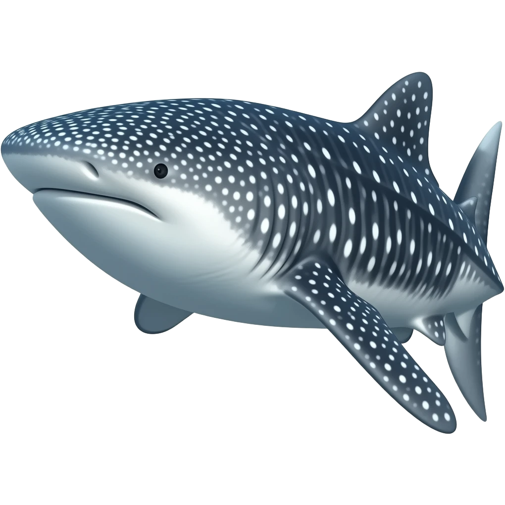 Whale shark emoji