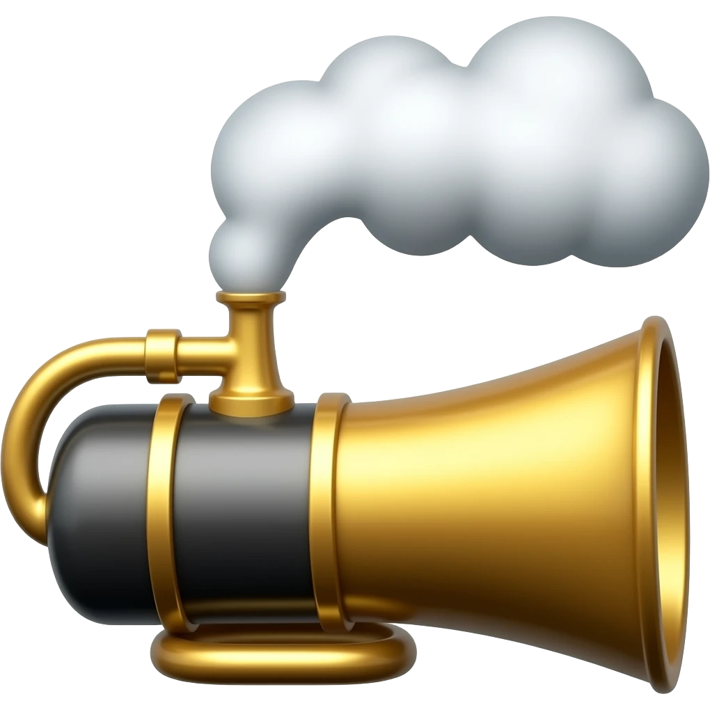 Steam Whistle up emoji