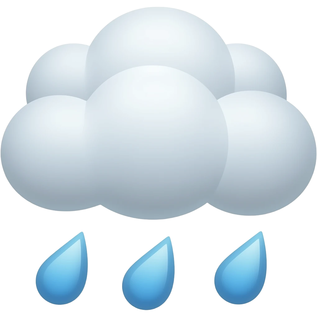 Rain emoji