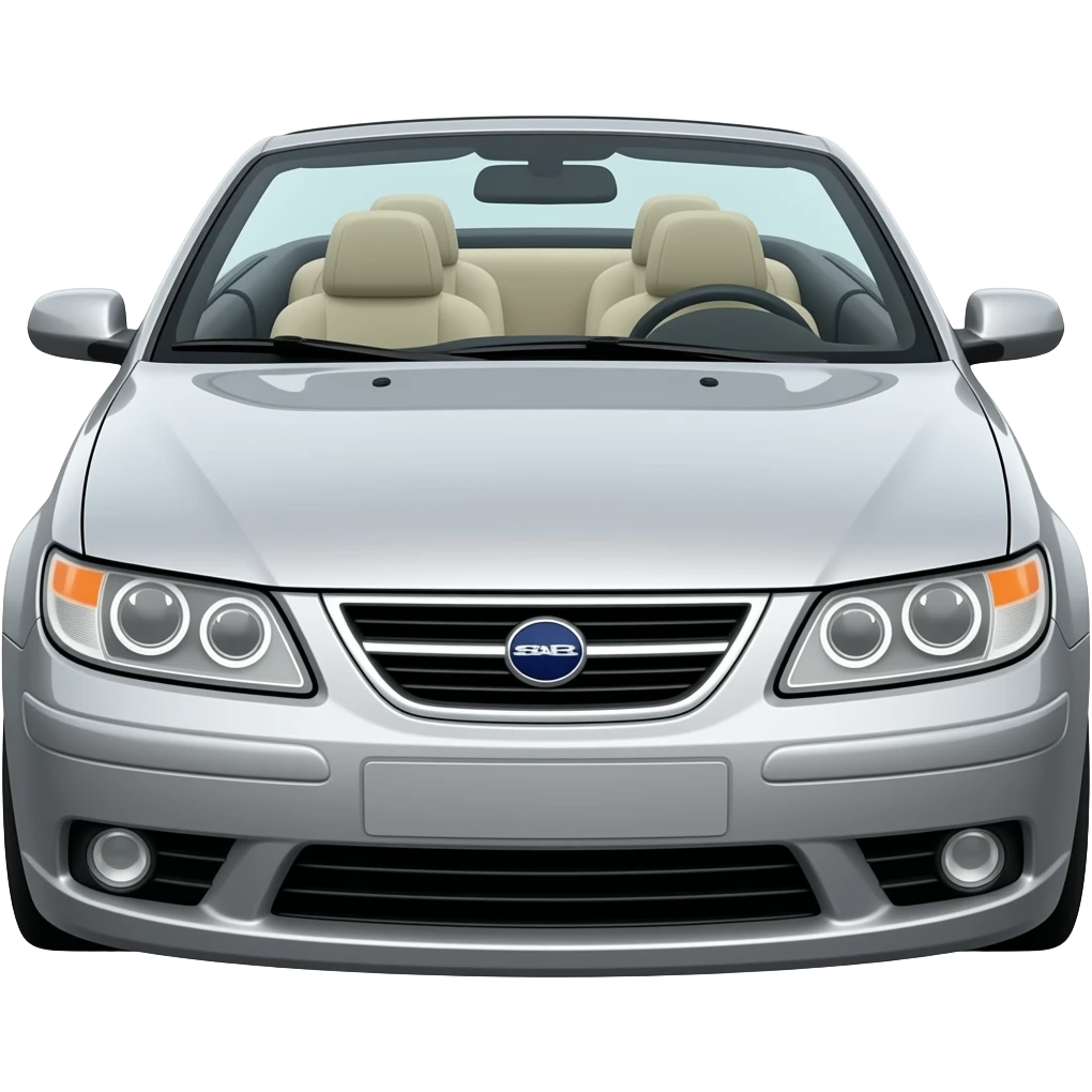 Saab 93 convertible emoji