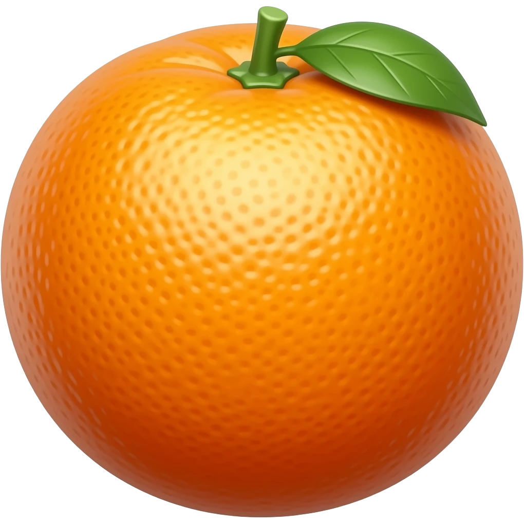 Orange emoji